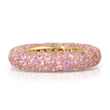Pink Sapphire Blossom Bubble Ring