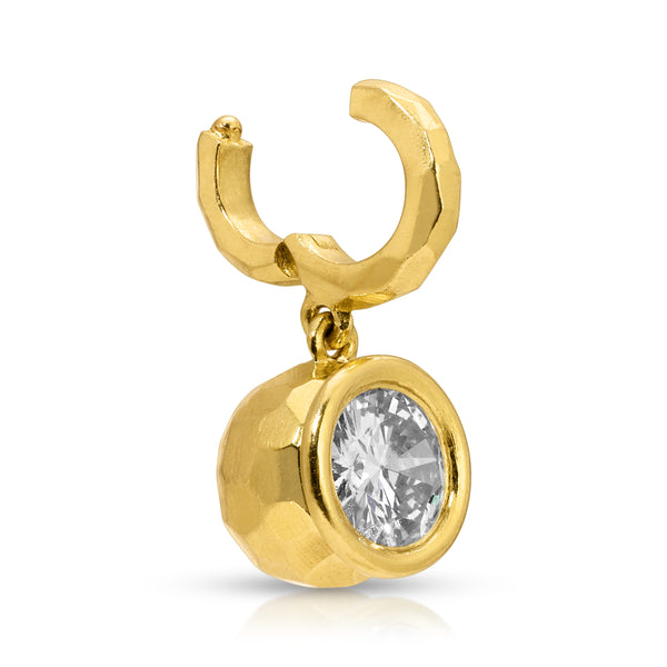 Hidden Gem Pendant - Round Diamond