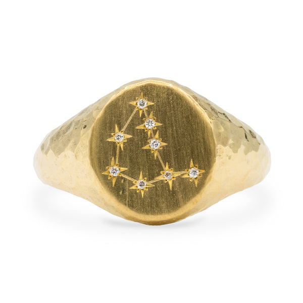 Celestial Signet Ring - Capricorn