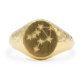 Celestial Signet Ring - Libra