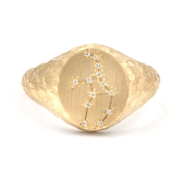 Celestial Signet Ring - Virgo