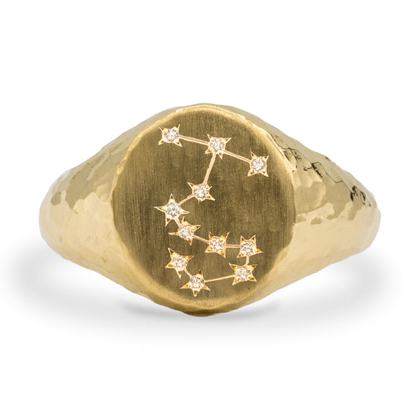 Celestial Signet Ring - Scorpio