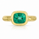 The Beatrice - Cushion Cut Emerald