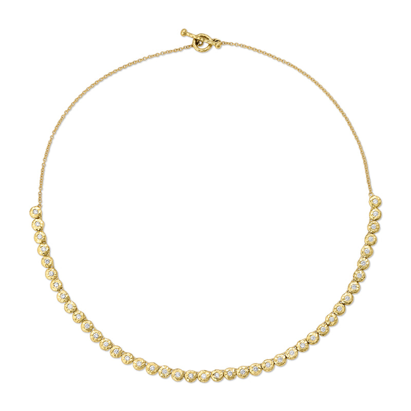 Diamond Demi Blossom Tennis Necklace