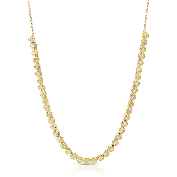 Diamond Demi Blossom Tennis Necklace