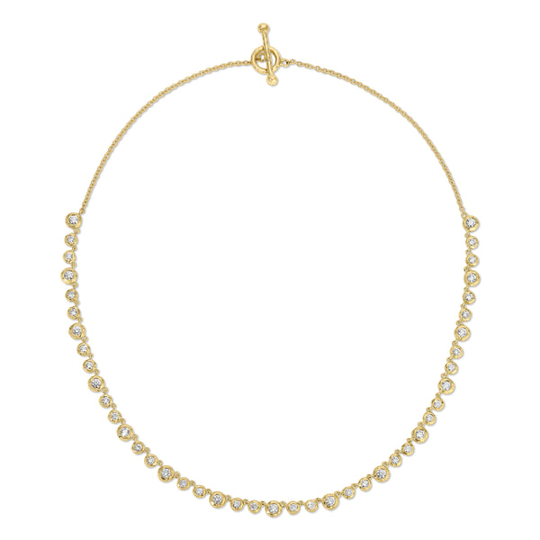 Demi Nesting Gem Tennis Necklace