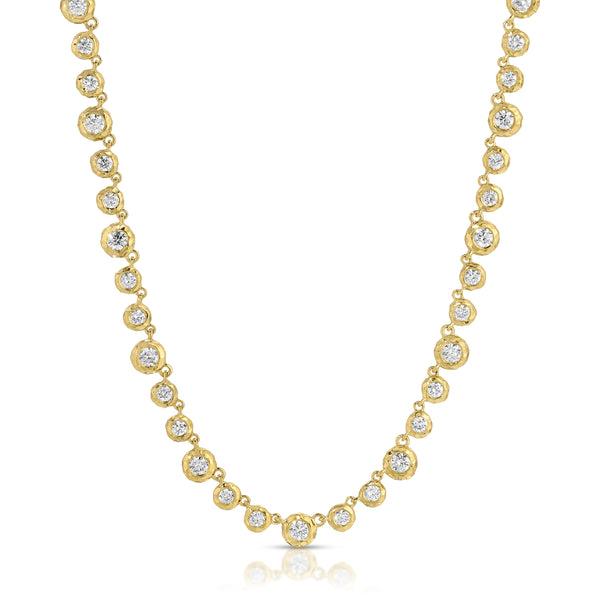 Demi Nesting Gem Tennis Necklace