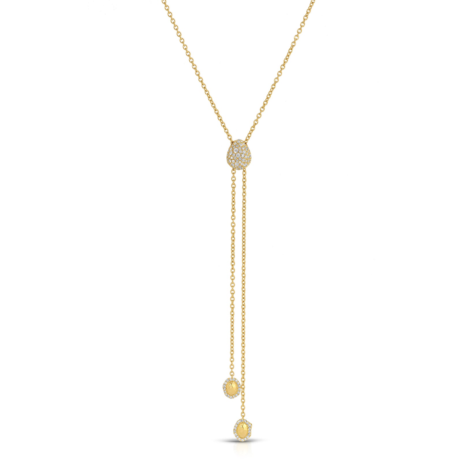 ꕤclara* 【3点】 Small Nesting Gem Cross Necklace – Octavia Elizabeth