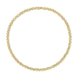 Diamond Nesting Gem Tennis Necklace - Heart