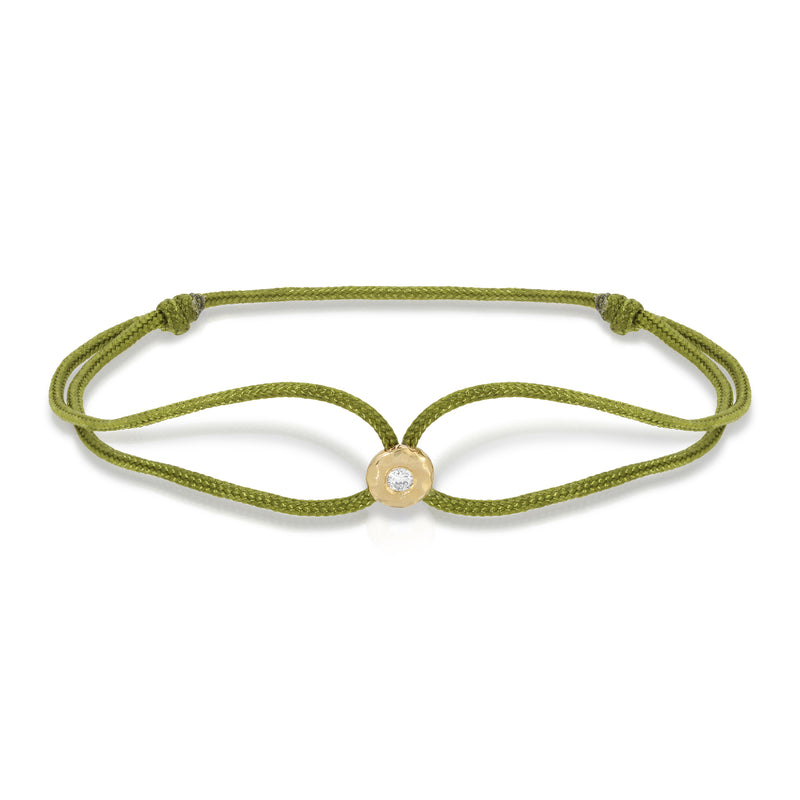 Parachute Nesting Gem Bracelet - Moss