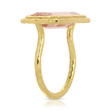 Morganite Elbow Beach Ring