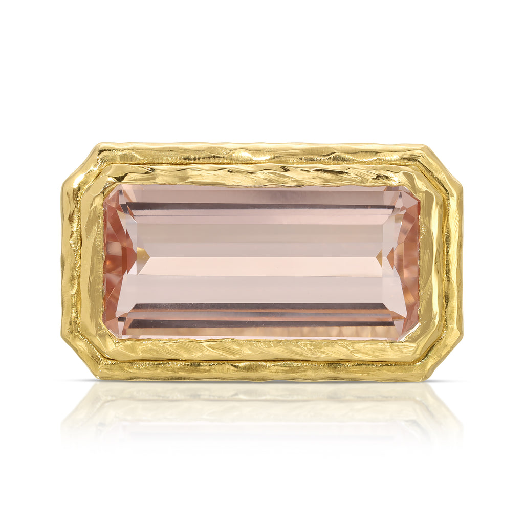 Allia Ring - Morganite – Octavia Elizabeth