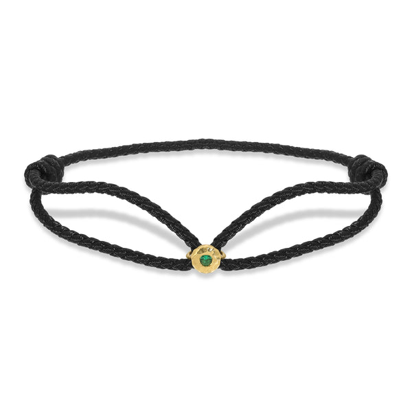 Men's Emerald Black Parachute Nesting Gem Bracelet – Octavia Elizabeth