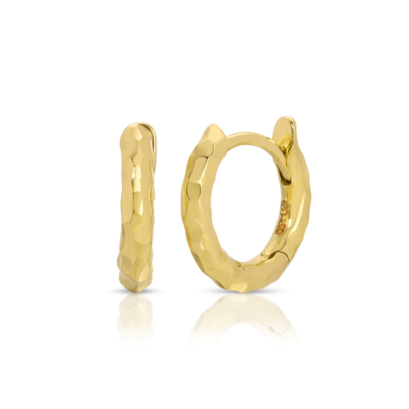 Micro Gabby Hoops 18K Yellow Gold