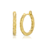 18K Yellow Gold Petite Gabby Hoops