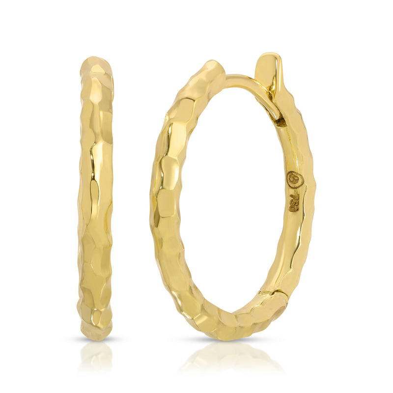 Gabby Hoops 18K Yellow Gold