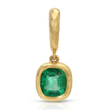 Hidden Gem Pendant - Cushion Cut - Emerald 1.43 Carats