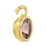 Hidden Gem Pendant - Round Pink Tourmaline