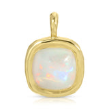 Hidden Gem Pendant - Cushion Cut Opal