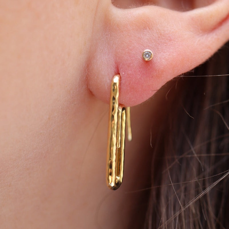 Paperclip Earring