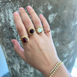 Allia Ring - Garnet
