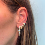 Nano Edith Hoops - Diamond