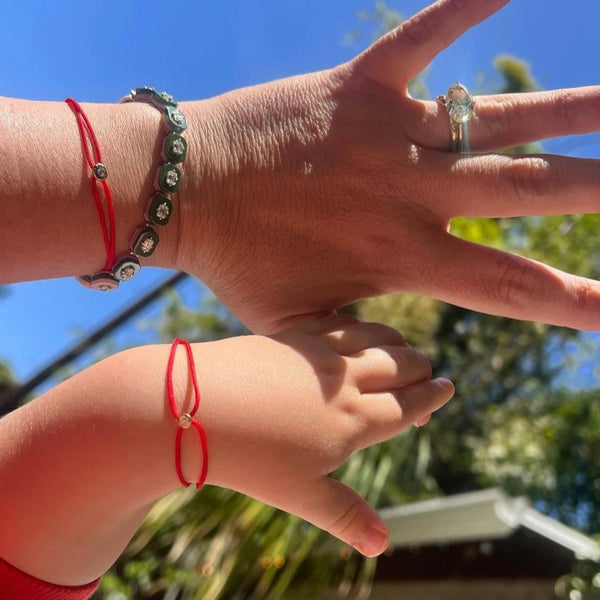 Red Baby Parachute Bracelet