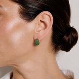 Icon Poppy Hoops - Micro - Emerald