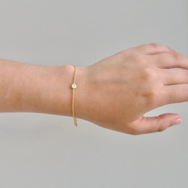 Diamond Nesting Gem Bracelet