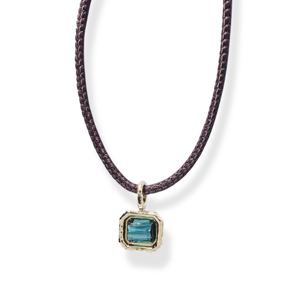 Leather and Gold Men's Cord Necklace – Octavia Elizabeth