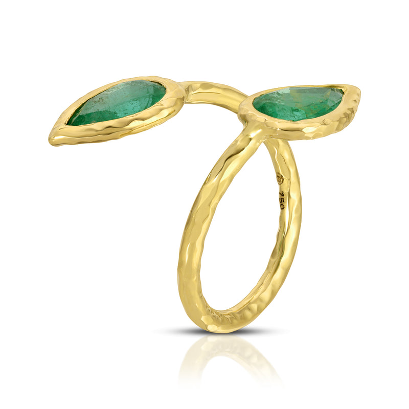Moi & Toi Ring - Emerald