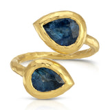 Moi & Toi Ring - Sapphire Pear - 3.43 Carats