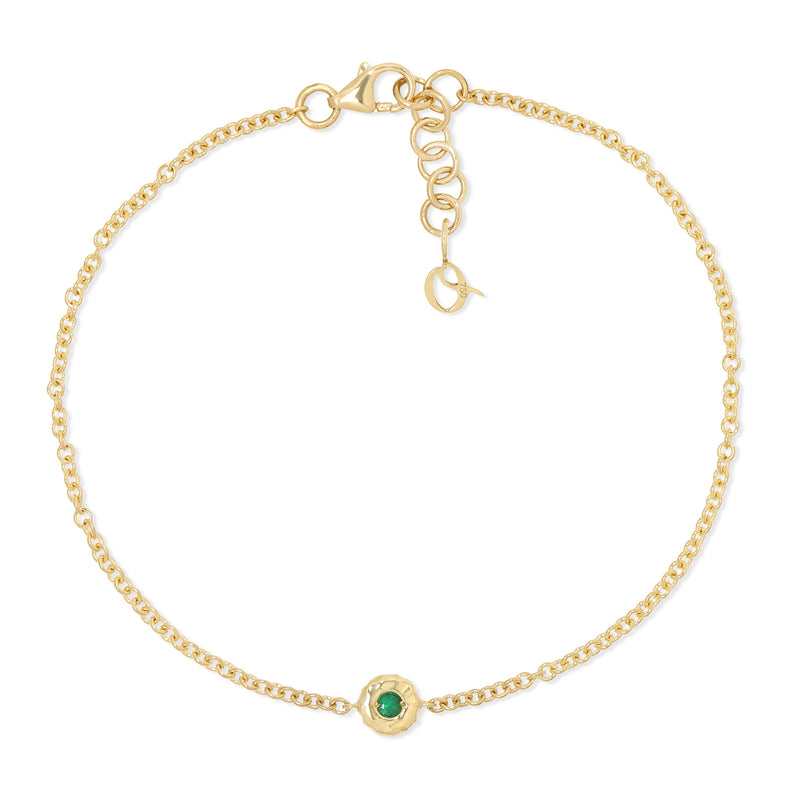 Nesting Gem Bracelet - Emerald