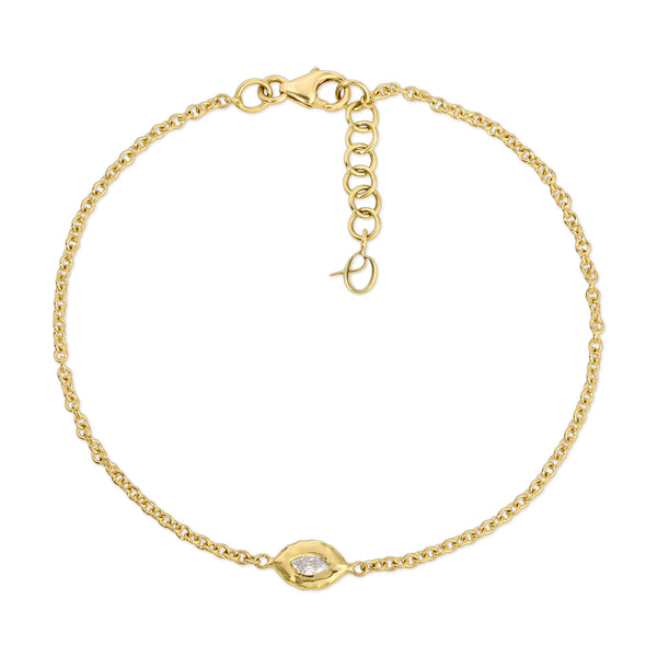 Marquis Diamond Nesting Gem Bracelet