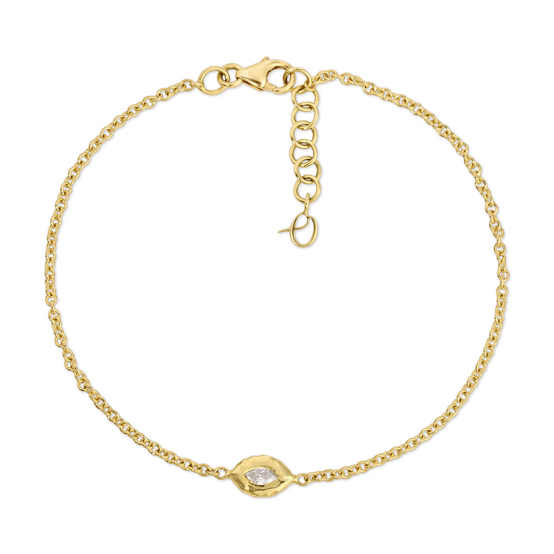 Marquis Diamond Nesting Gem Bracelet