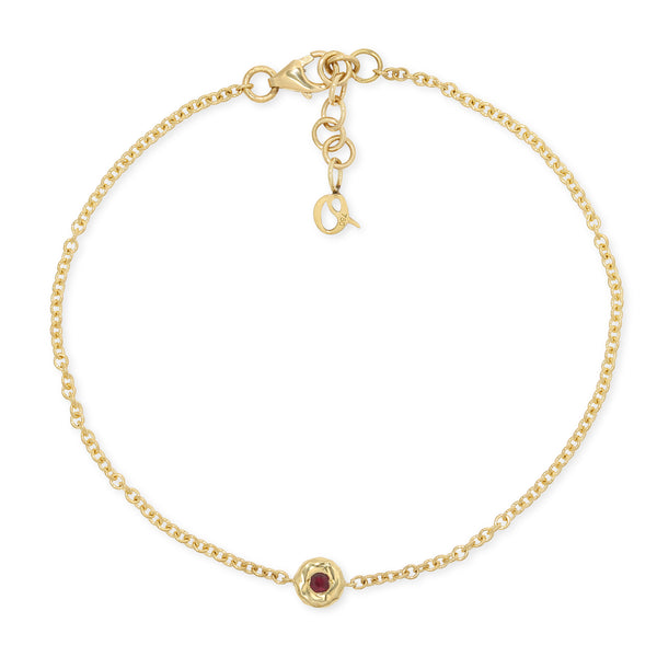 Nesting Gem Bracelet - Ruby