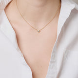 0.25 Carat Diamond Nesting Gem Necklace