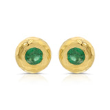 Nesting Gem Studs - Emerald