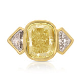 The Octavia Engagement Ring - 5.12 Carat Cushion Cut Diamond