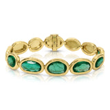 Organic Matter Emerald Tennis Bracelet