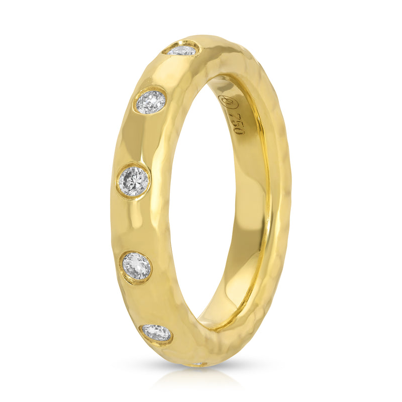 Diamond Petite Liberty Ring - Diamond