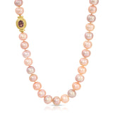 Pink Pearl & Spinel Necklace