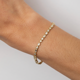 Mix and Match Diamond Nesting Gem Tennis Bracelet