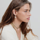 Pearl Drops with Diamonds