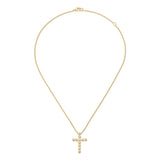 Large Nesting Gem Cross Necklace