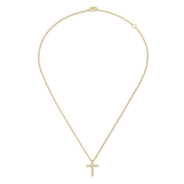 Medium Nesting Gem Cross Necklace