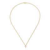 Small Nesting Gem Cross Necklace