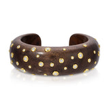 Tribute Cuff - Thin Wood Nesting Gems