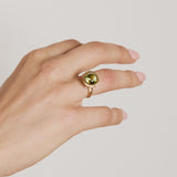 Green Tourmaline Tribute Ring