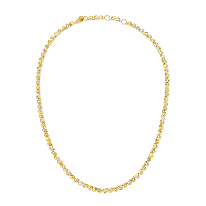 Diamond Tribute Tennis Necklace